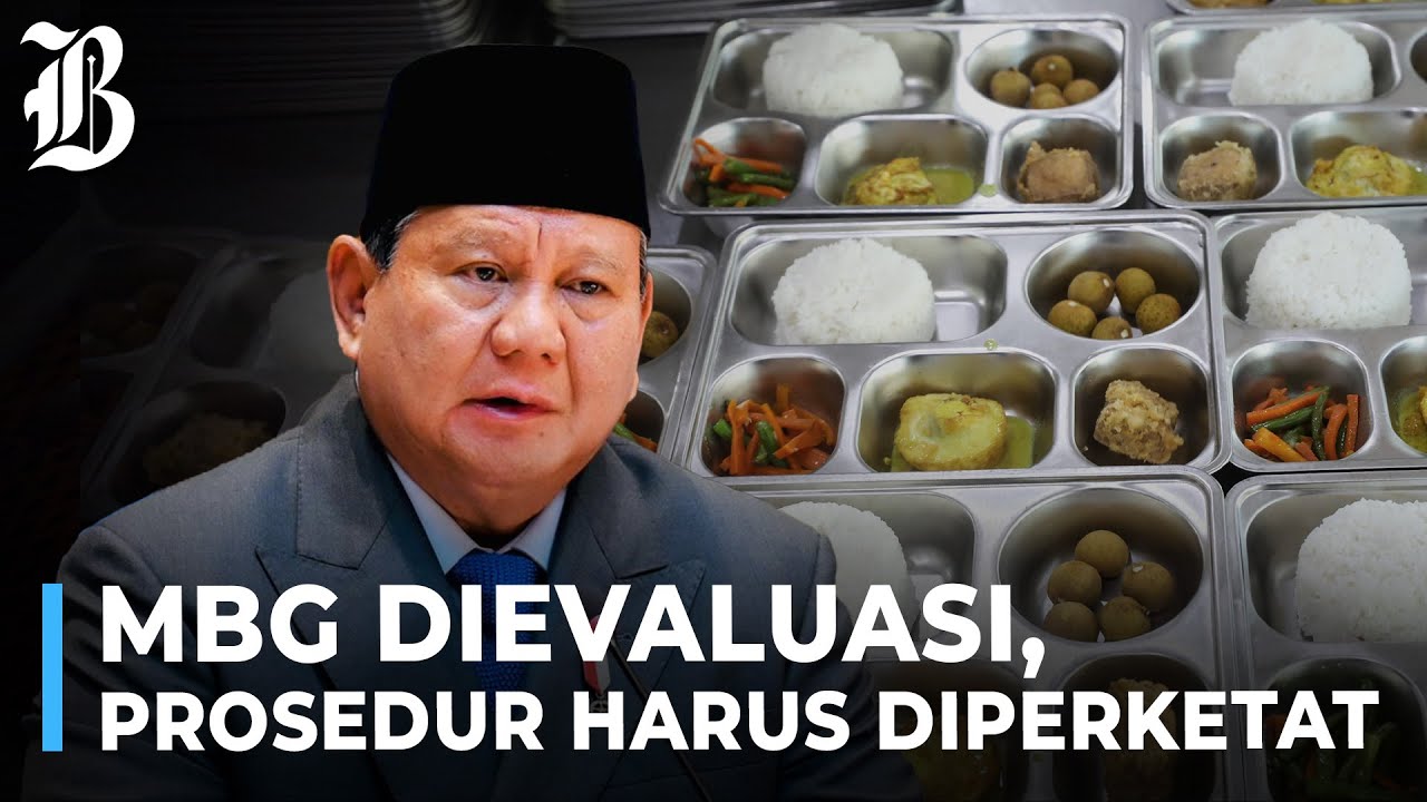 Prabowo Evaluasi Program Makan Bergizi Gratis, Disiplin Prosedur Jadi Sorotan