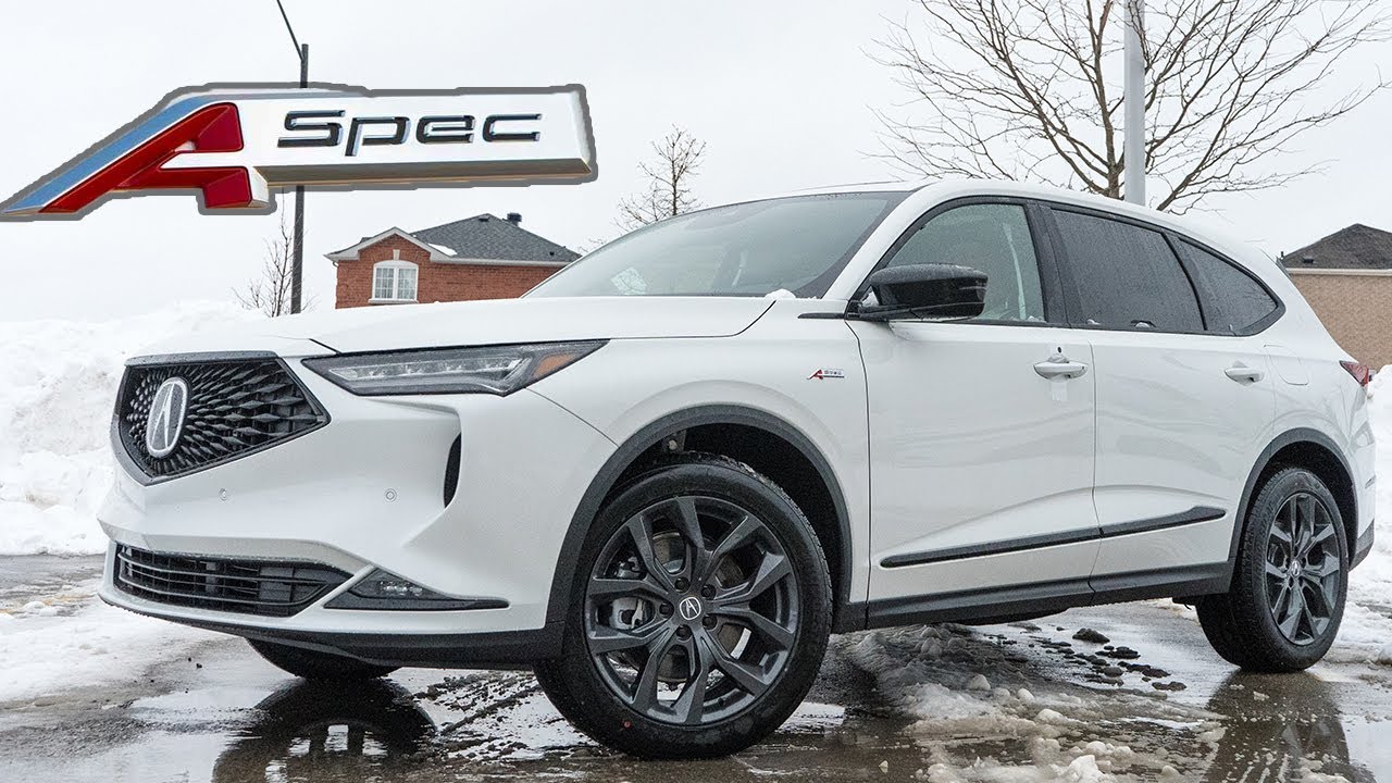 2022 Acura MDX ASpec review. What do you get with the MDX ASpec?