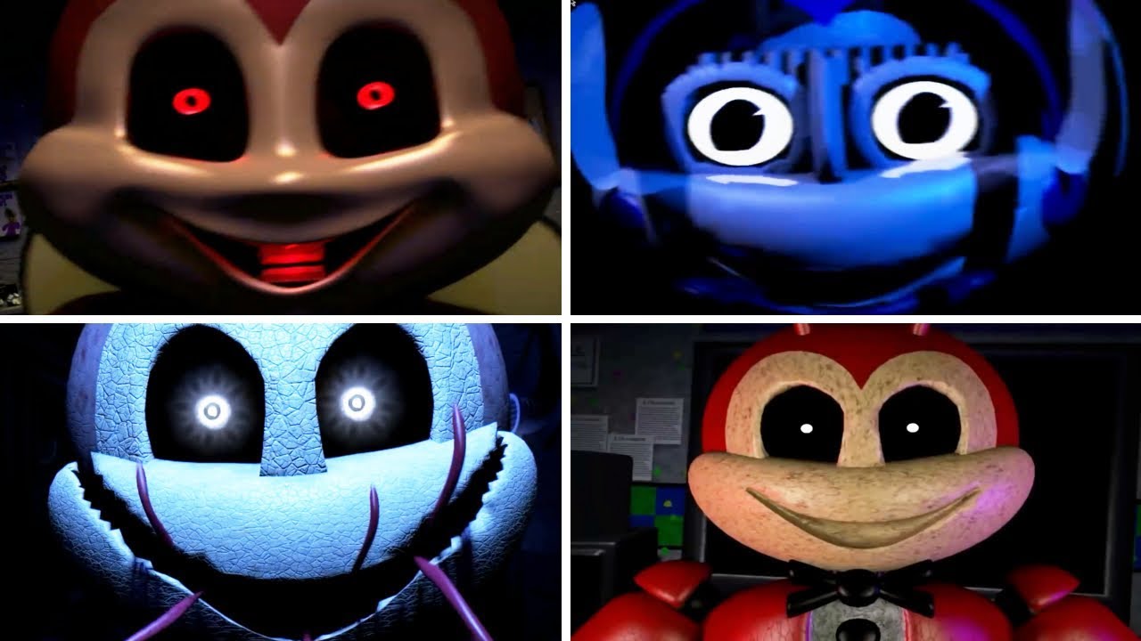 Jollibee's, Jolly 3, 2 & 1 ALL JUMPSCARES