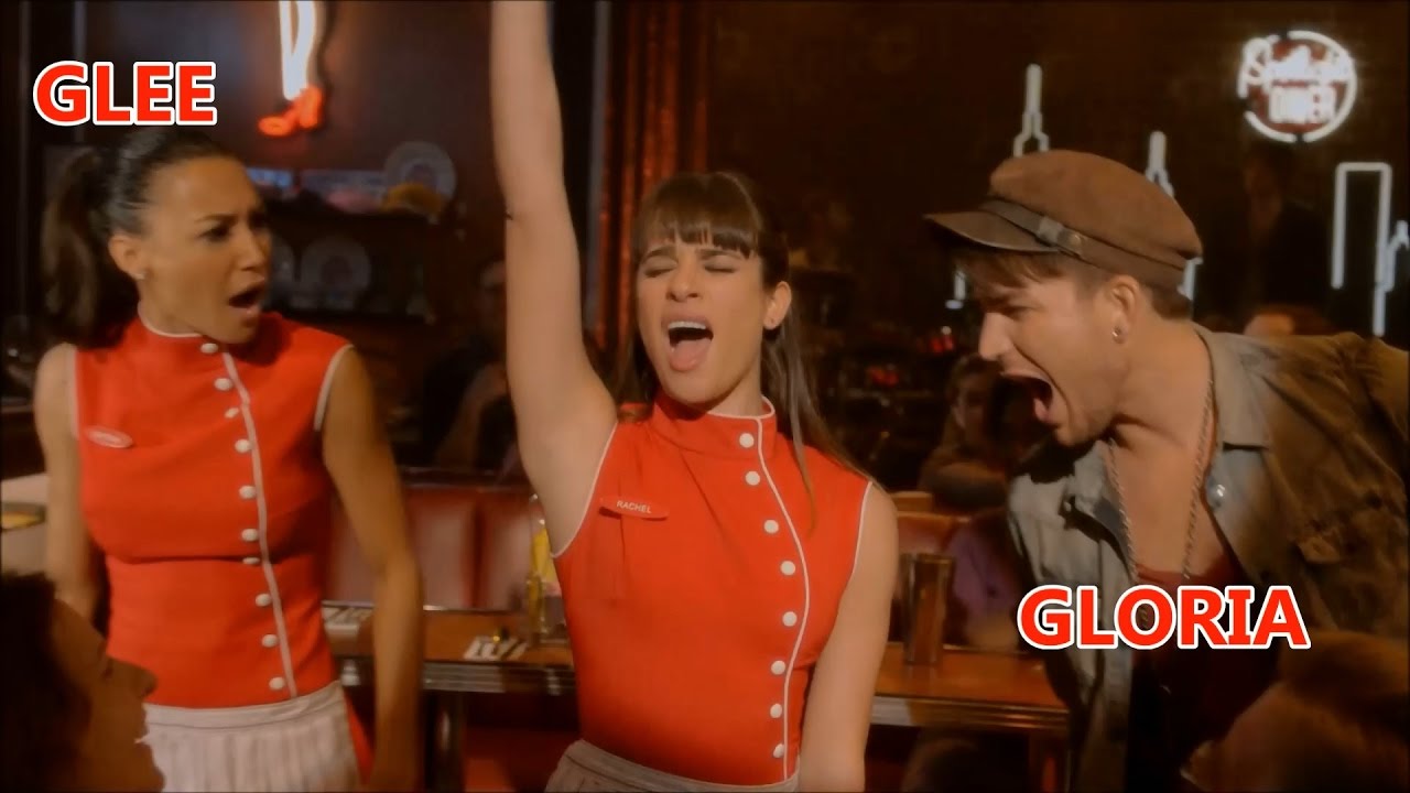 Glee-Gloria (Lyrics/Letra}