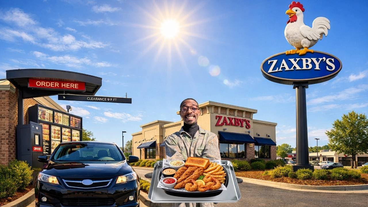 Trying Zaxby's Surf and Turf Meal