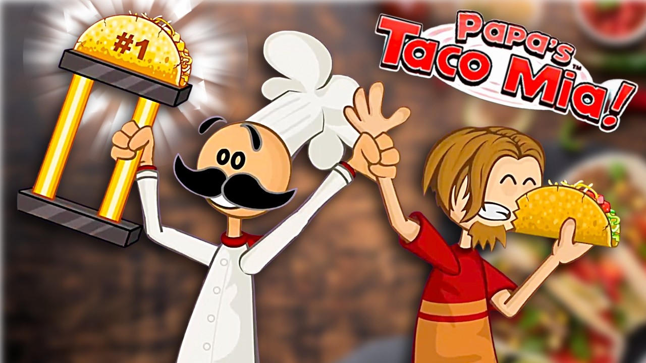 I WON a Taco Restaurant?! (Papa's Wingeria and TacoMia) | Coolmath Games Part 5