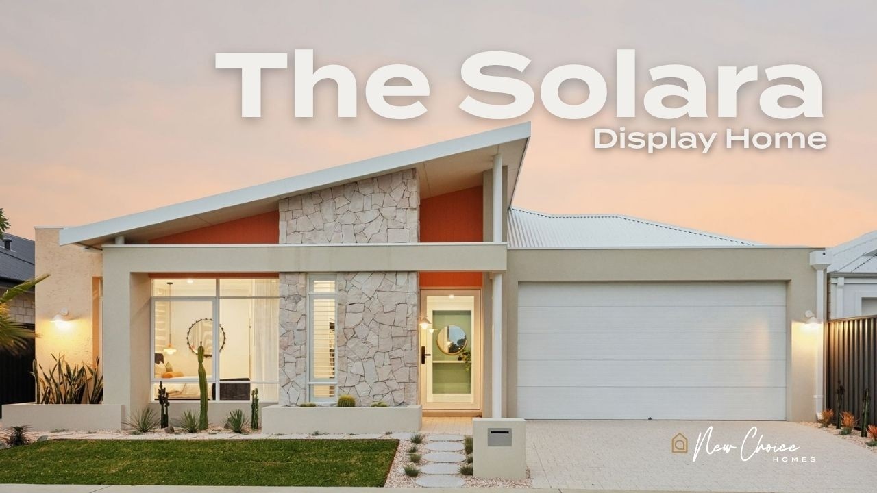 The Solara Display Home | Modern Coastal Living with Palm Springs Style | New Choice Homes Perth