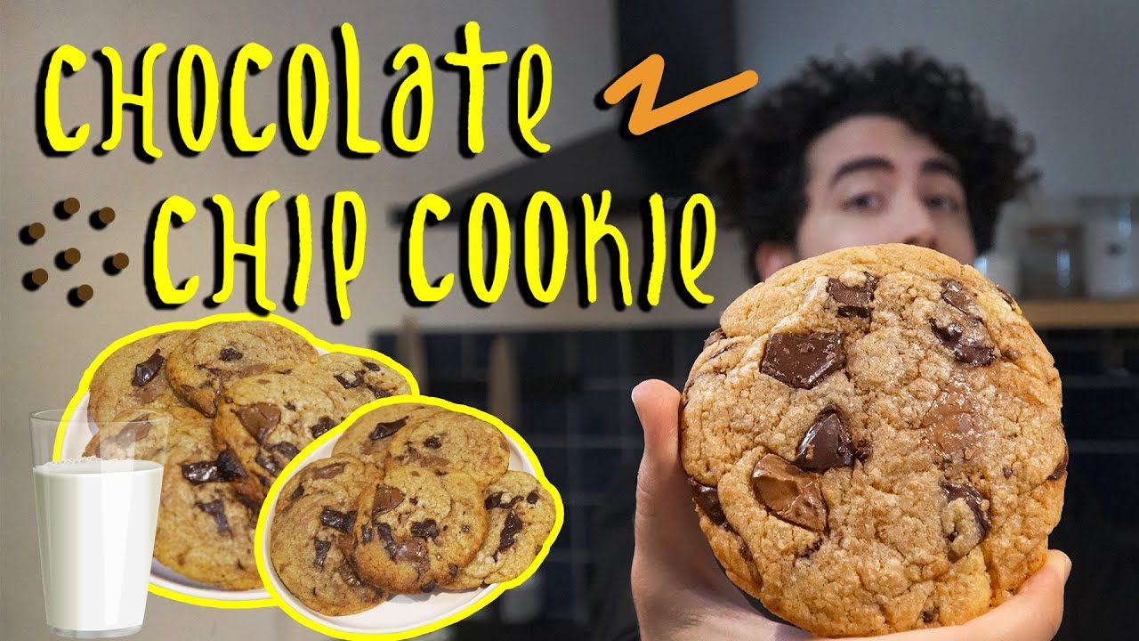 Dışı Kıtır İ&ccedil;i Yumuş Sakız Gibi Kurabiye | Chocolate Chip Cookie