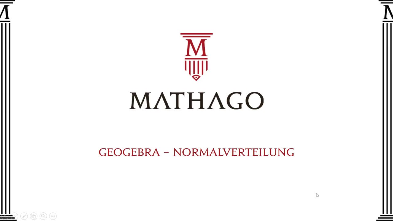 Geogebra - Normalverteilung - Mathago