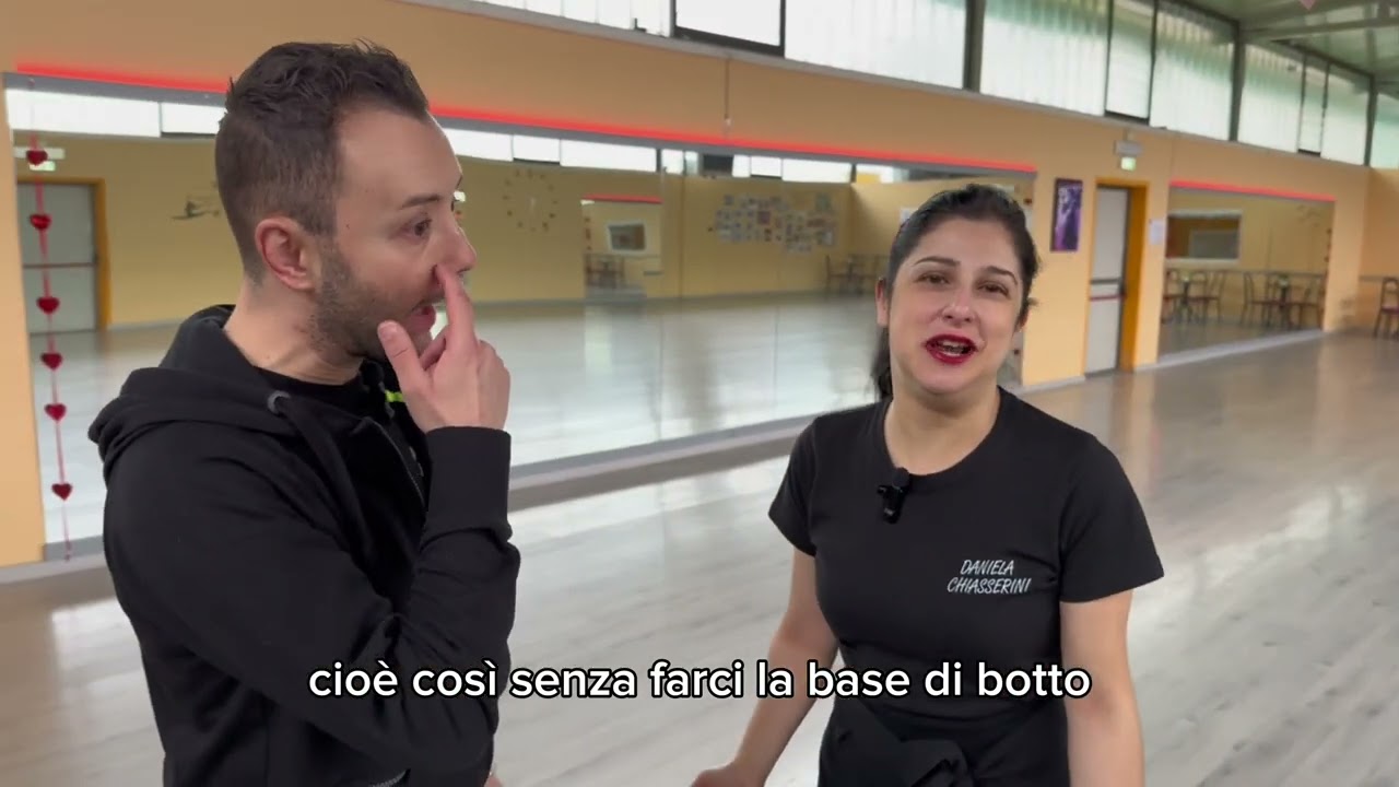 GIRO SINISTRO POLKA💚💙Pillole di ballo con Matteo e Daniela!#youtuber #contentcreator #follow #like