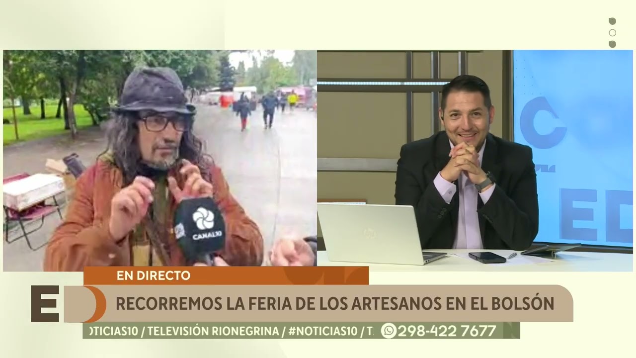 En su día, recorremos la feria de los artesanos en El Bolsón