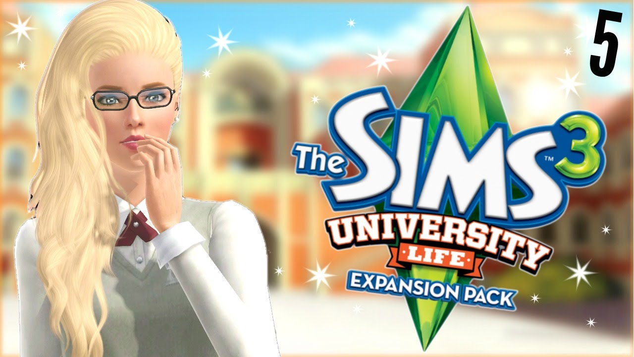 Let's Play: The Sims 3 University Life Part 5 - Exam Day