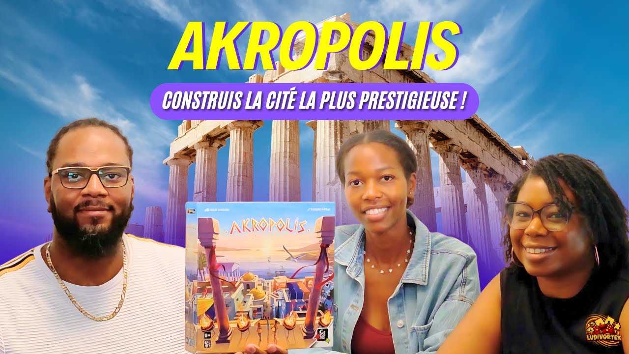 Akropolis : Règles + partie complète pour construire ta cité de rêve [Jeu de tuiles – FR]