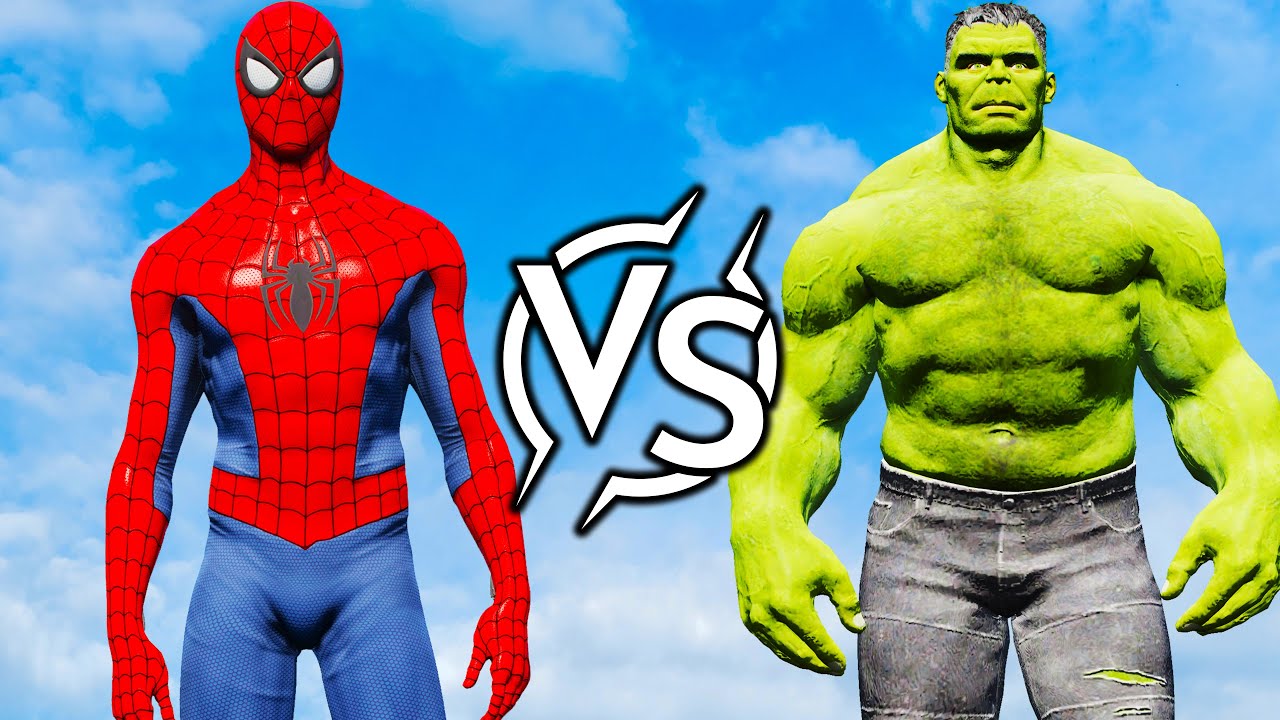 TEAM SPIDERMAN VS TEAM HULK 💥 Epic Superhero Fight!