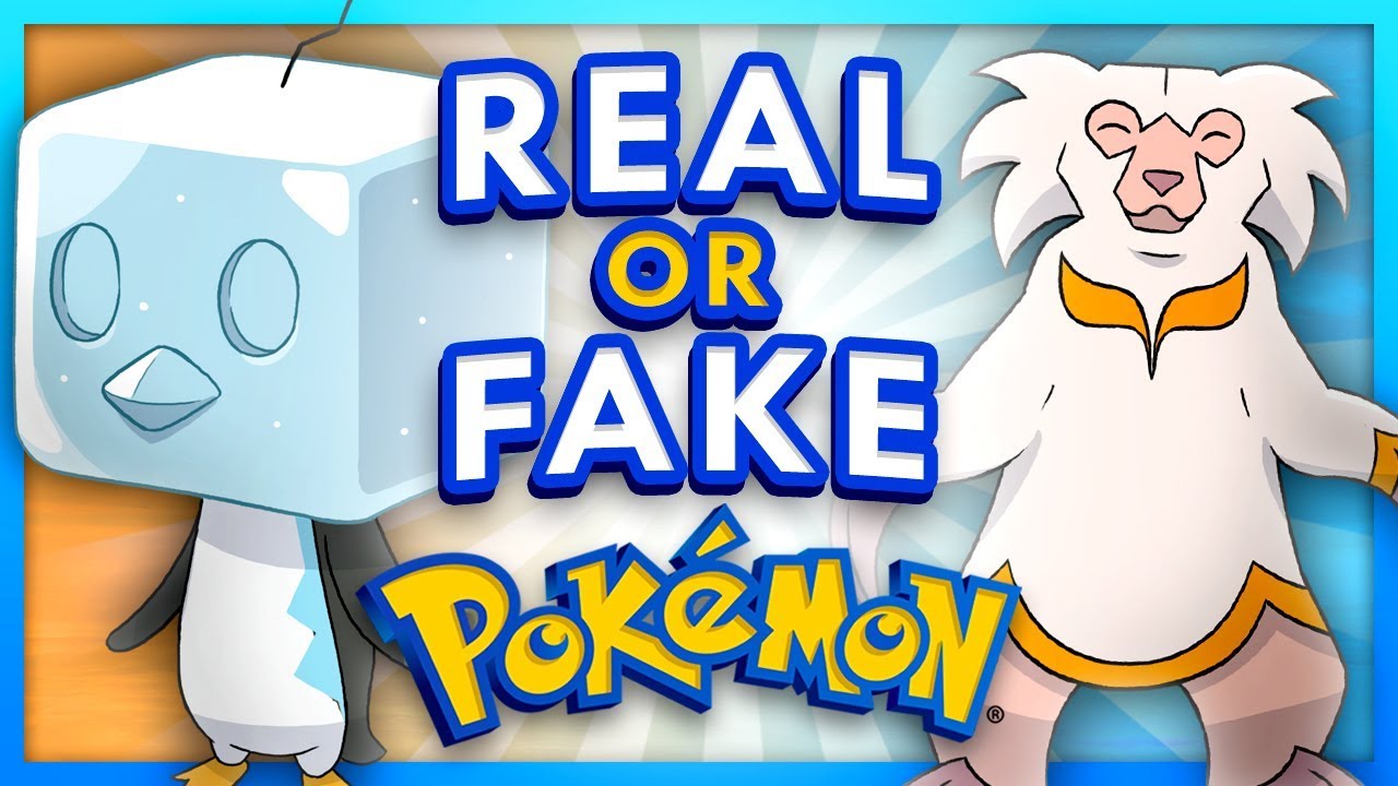Real or Fake Pokemon Challenge - Sword and Shield Edition