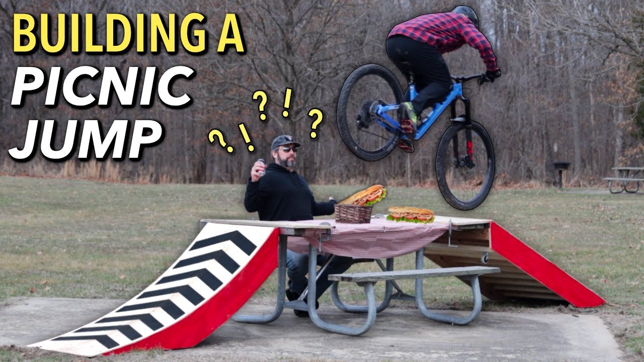 Building a Jump for a Picnic Table! | DIY Portable Jump