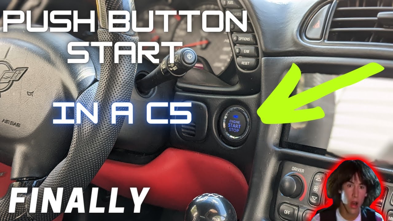 C5 CORVETTE PUSH BUTTON START.  OPEN BOX. INSTALL. AND THOUGHTS.