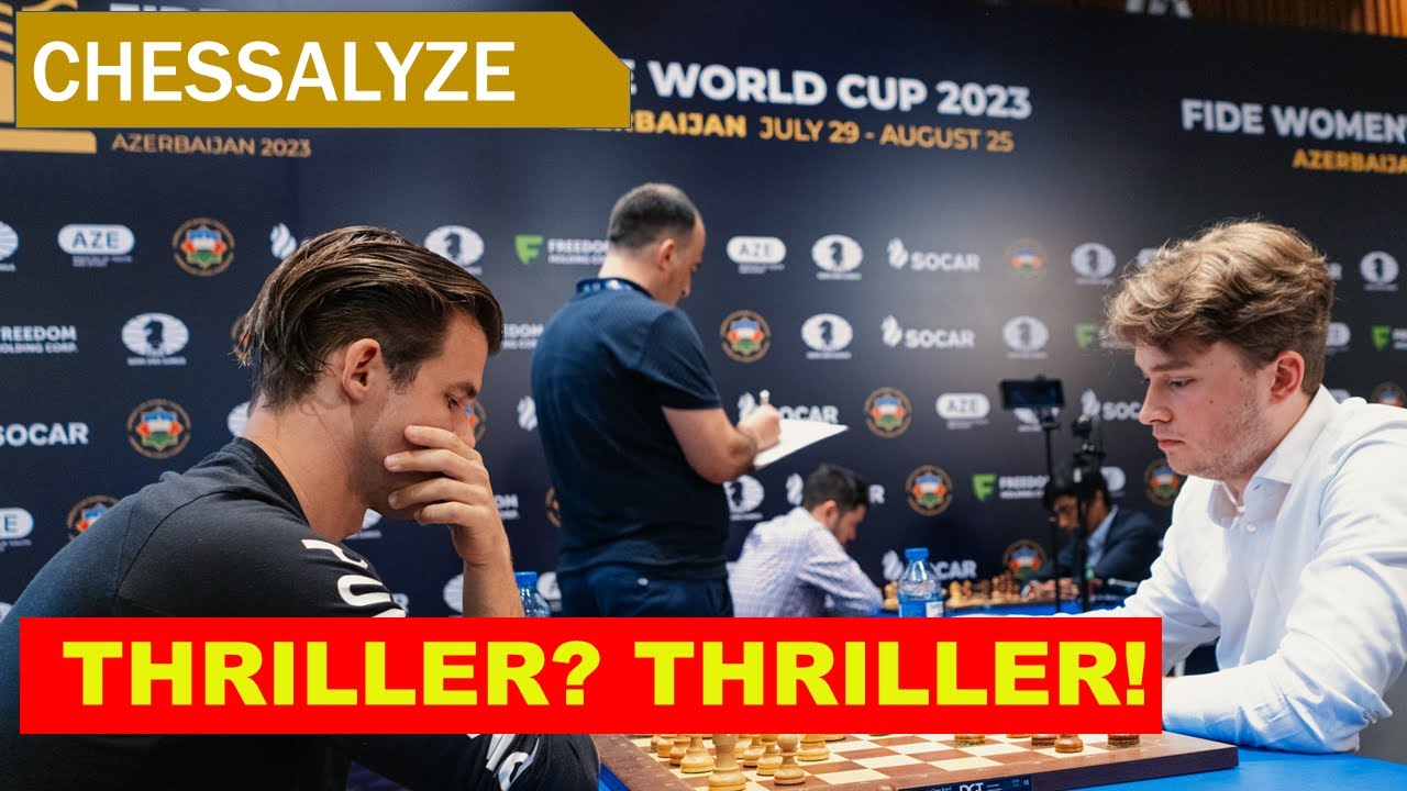 DAS Match! Der Spielfilm. Wahnsinn! | Keymer vs Carlsen | Fide Worldcup 2023 Runde 4 Tiebreaks