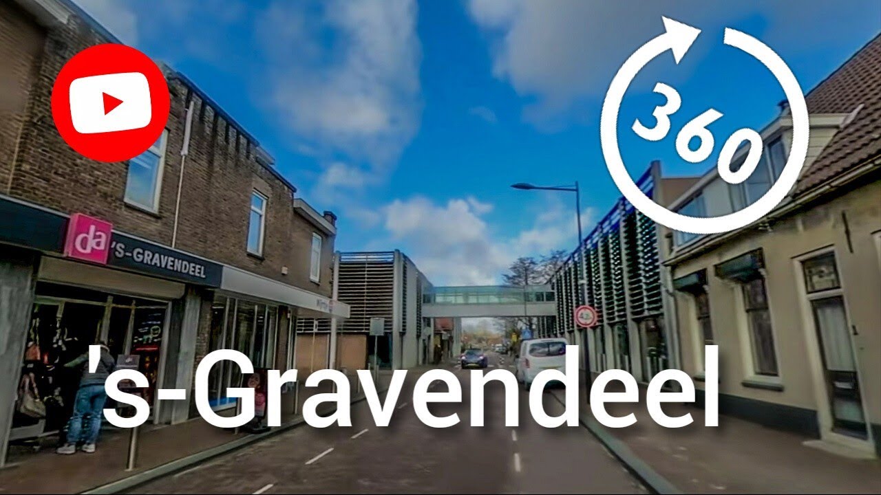Rondrit 360°door het centrum van 's-Gravendeel | 5.6K