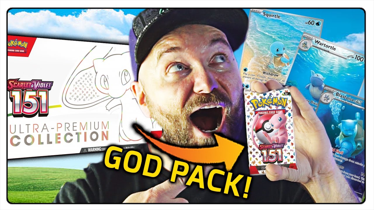 TRAFIŁEM GOD PACK Z POKEMON 151 UPC BOX! MEW ULTRA PREMIUM COLLECTION OPENING! [GIVEAWAY!]