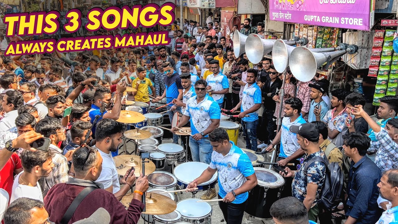 This 3 Songs Always Creates Mahaul🔥| Sarang Beats Malad | Charkop Cha Raja 2023