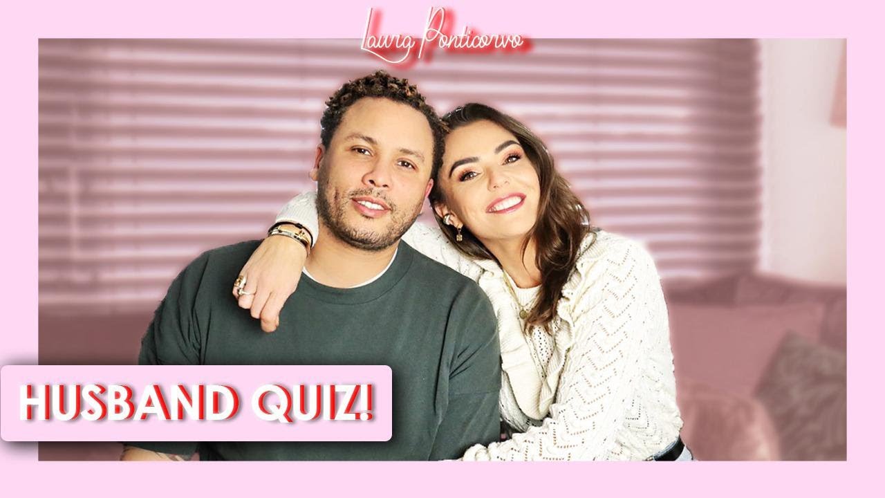 RELATIETEST MET MIJN MAN! HOE GOED KENT HIJ MIJ? | HUSBAND QUIZ! | Laura Ponticorvo