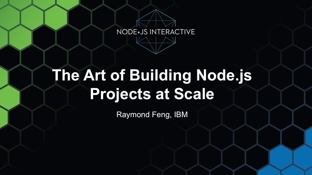 The Art of Building Node.js Projects at Scale