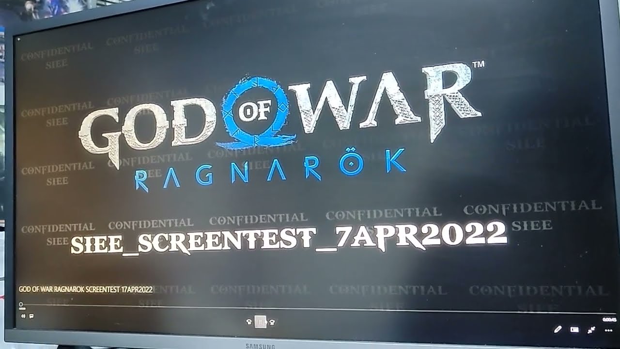 GOD OF WAR RAGNAROK LEAKED 2ND TEASER TRAILER (Thor Fight, Vanaheim, Zombie Baldur)