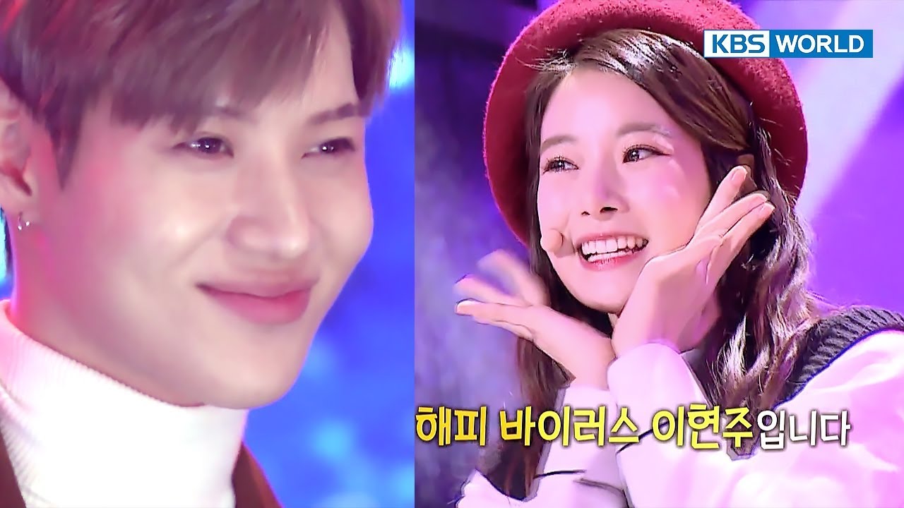 April's former member HyunJoo's cute performance…Taemin, 