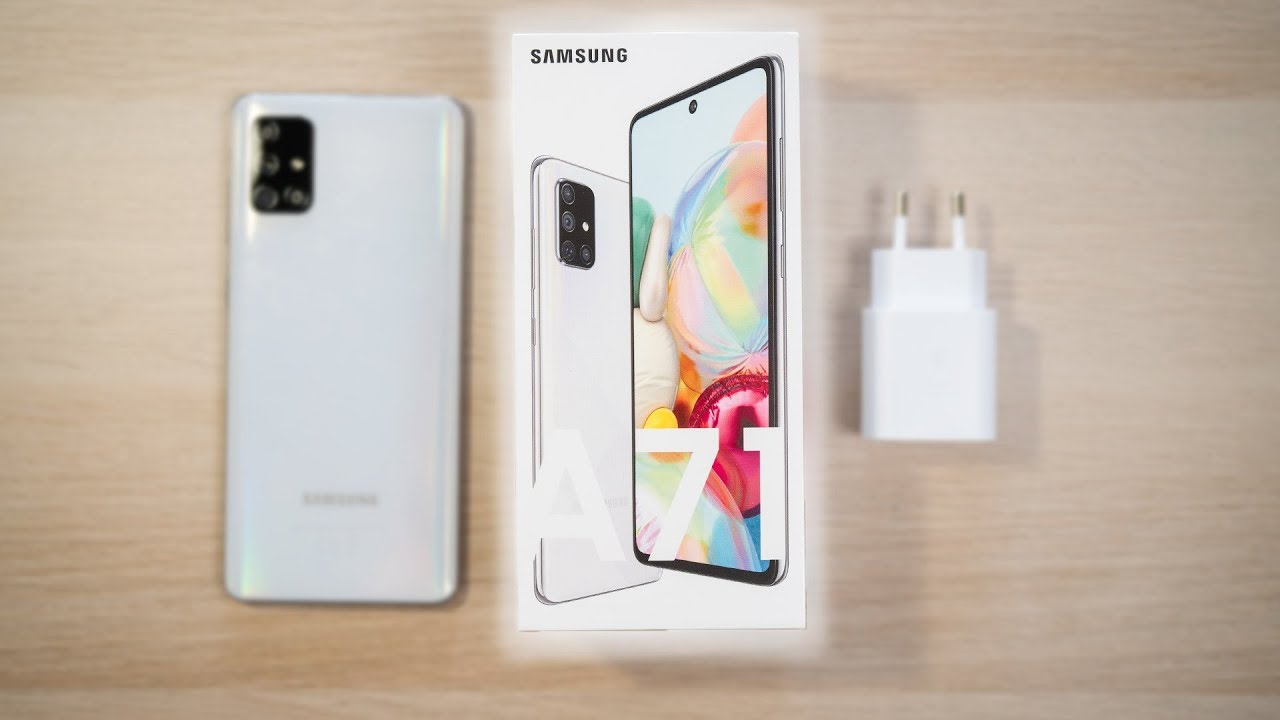Samsung Galaxy A71, Unboxing y primeras impresiones.