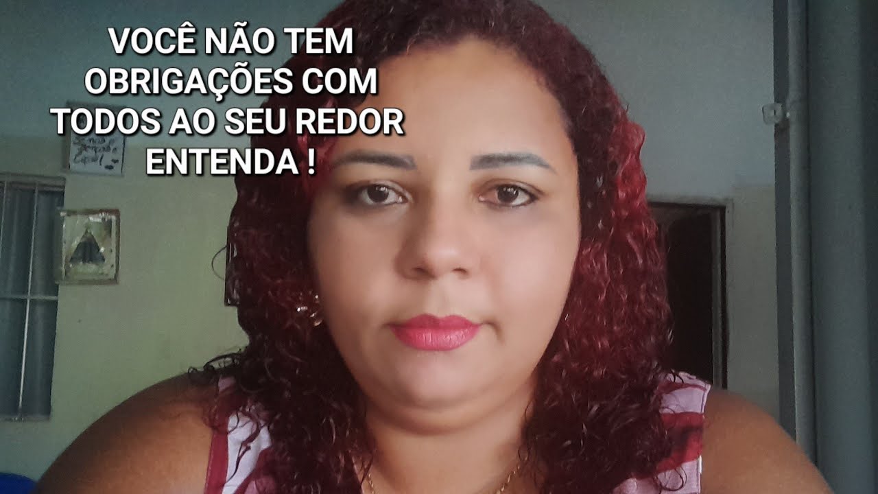 VOCÊ NÃO TEM OBRIGAÇÕES COM TODOS ! NESSE VÍDEO TE EXPLICO !
