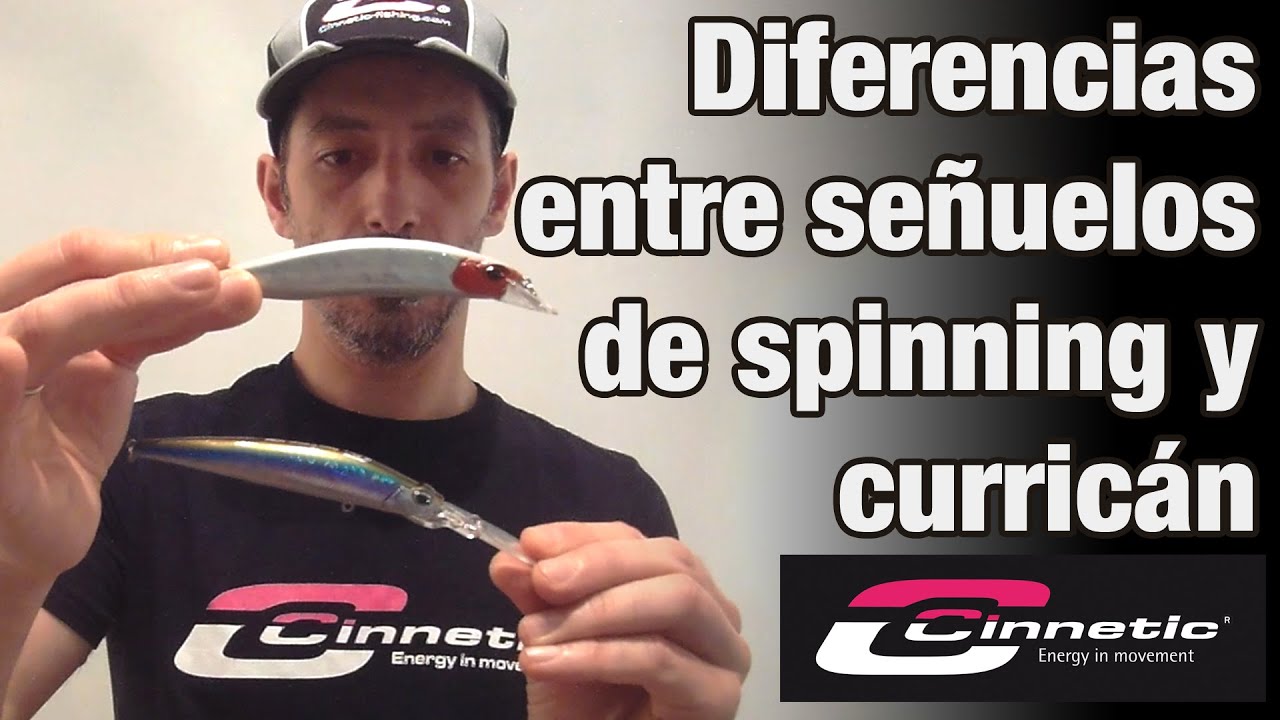 Diferencias entre señuelos de spinning y curricán