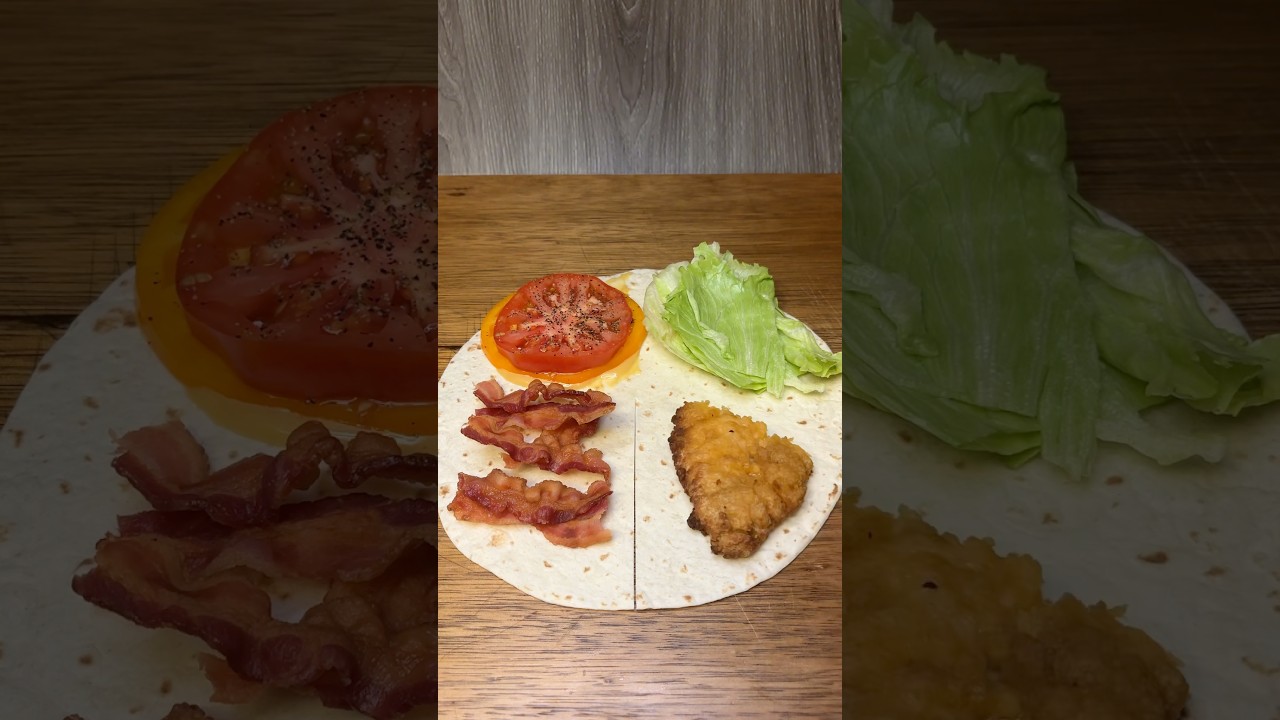 Chicken BLT wrap