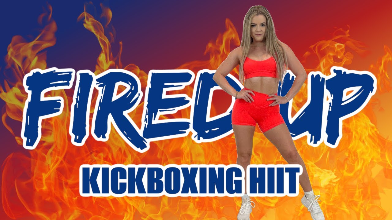 FIRED UP REVENGE BOD КИКБОКСИНГ HIIT ТРЕНИРОВКА — БЕЗ ОБОРУДОВАНИЯ — БЕЗ ПРЫЖКОВ