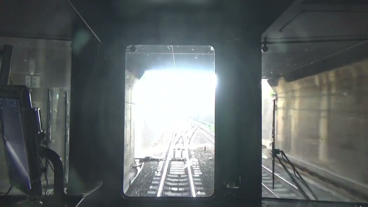 中央線　名古屋～中津川　315系（トンネル区間は211系）前面展望