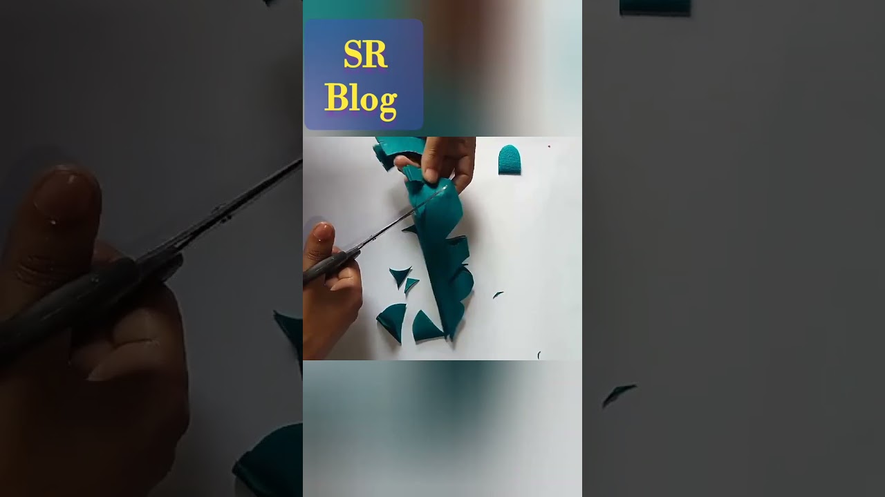 বিয়ের কাগজ ফুল কাটিং শিখুন। SR BLOG BARISHAL MD: SAYDUR RAHMAN.