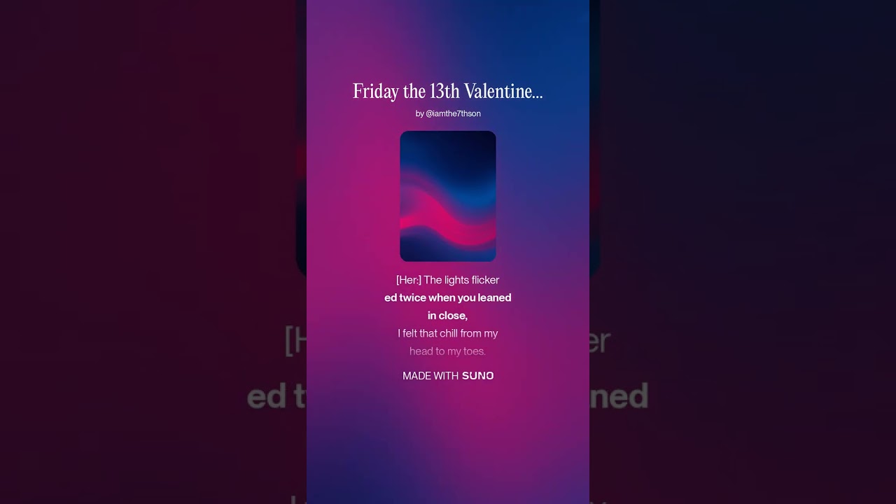 Friday the 13th Valentines Eve