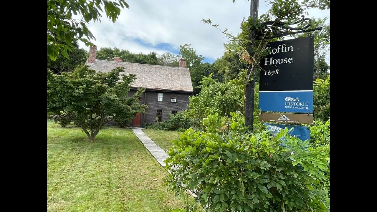 Touring Coffin House, c. 1678, Newbury, MA: Life at Home over 3 Centuries, History Bites:New England