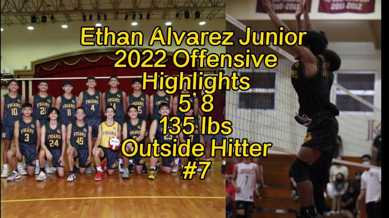 Ethan Alvarez’s Junior Year Volleyball Varsity Offensive Highlights