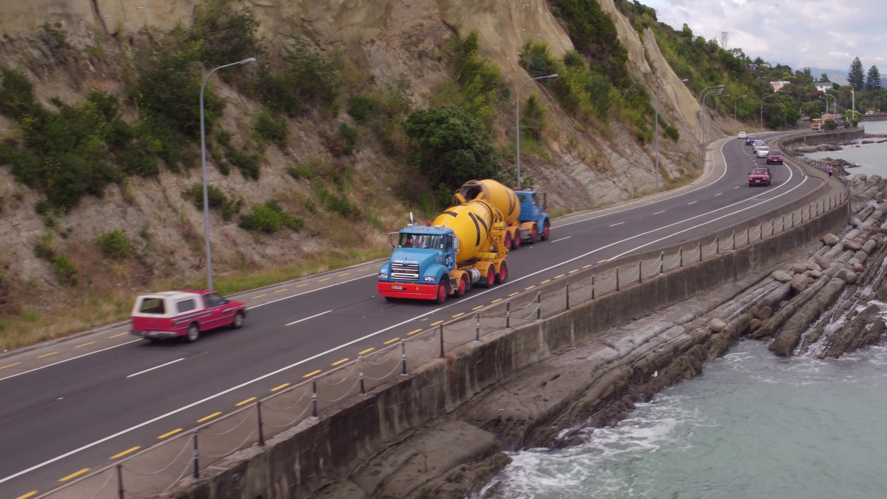 Port Nelson concrete pour - Allied Concrete