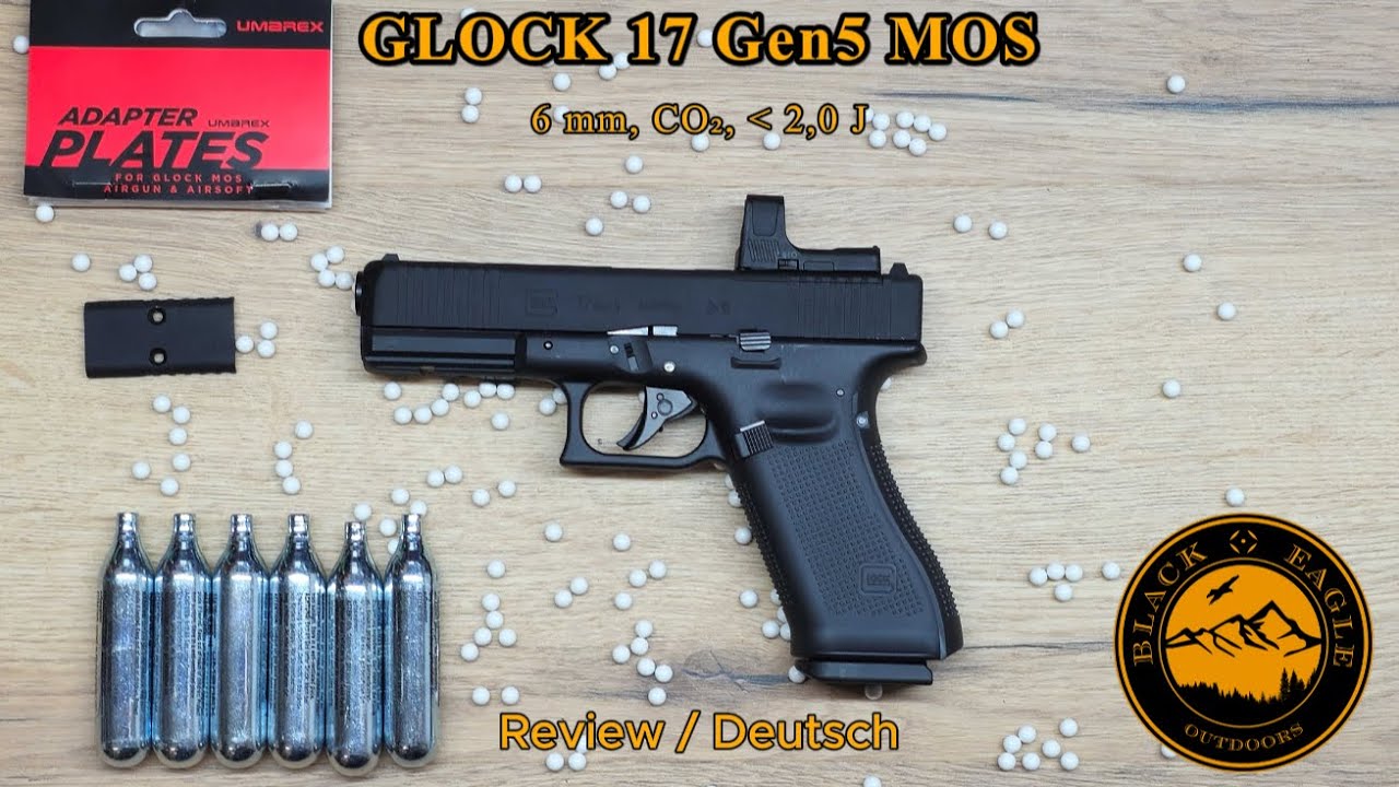 Glock 17 Gen5 MOS CO2 Airsoft Blowback