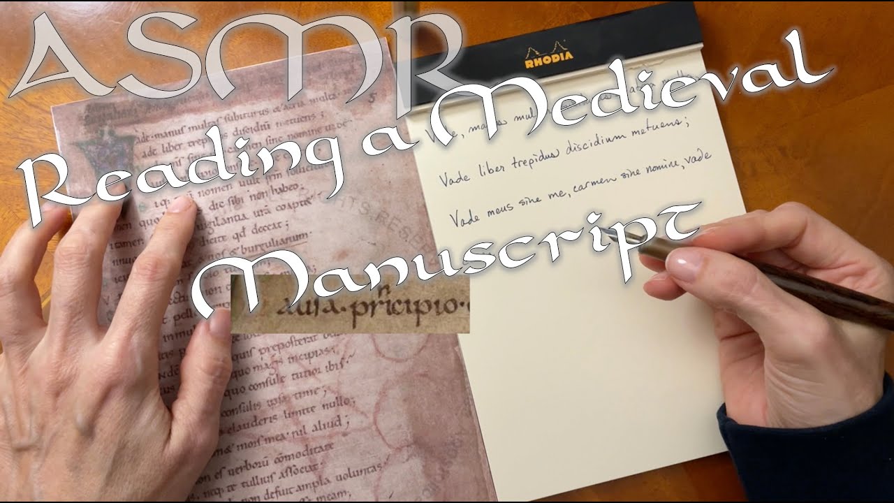 Read this Medieval Manuscript and fall asleep📜 [ASMR]