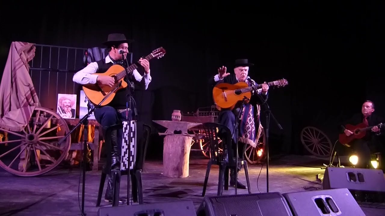 JOSÉ CURBELO / LUIS CABRERA. Contrapunto entre payadores Orientales en el Prado (18.4.2025)