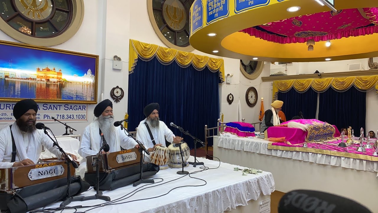 Bhai Rai Singh Ji (Hazuri Ragi) -live From Gurdwara Sant Sagar Queens NY October 11,2022