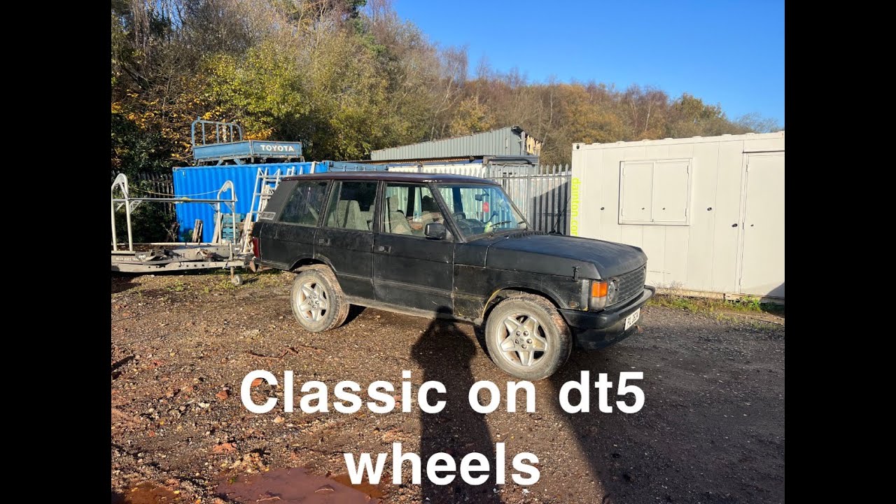 range rover classic on td5 wheels