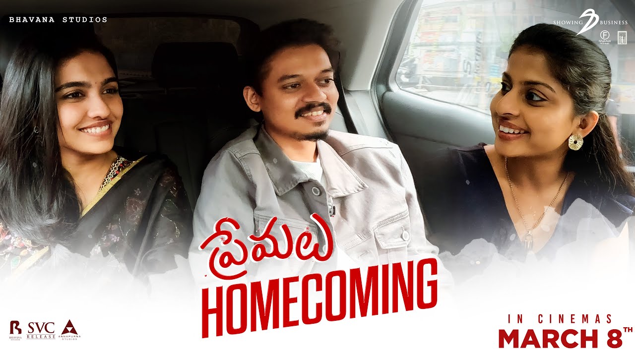 #Premalu Mamitha and Sangeeth Prathap Fun Interview In Car | #Homecoming | Manastars