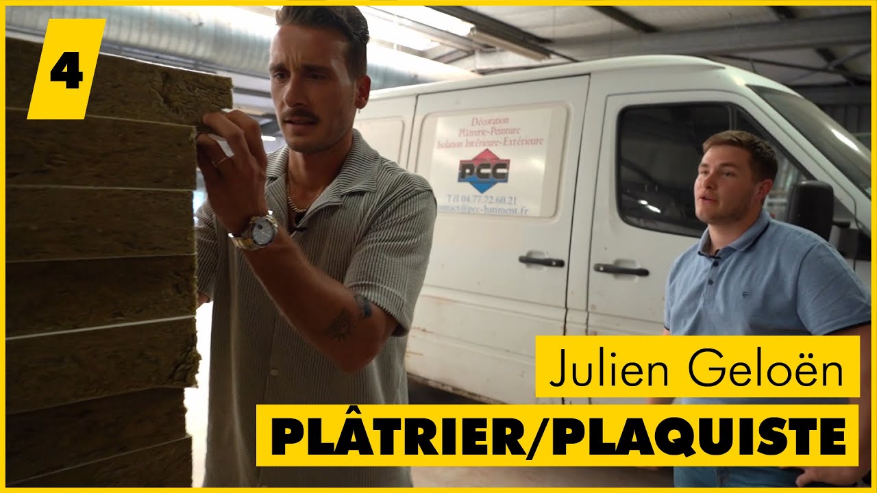 Le métier de plaquiste - Les Rencontres de Julien Geloën #4 avec  Quentin
