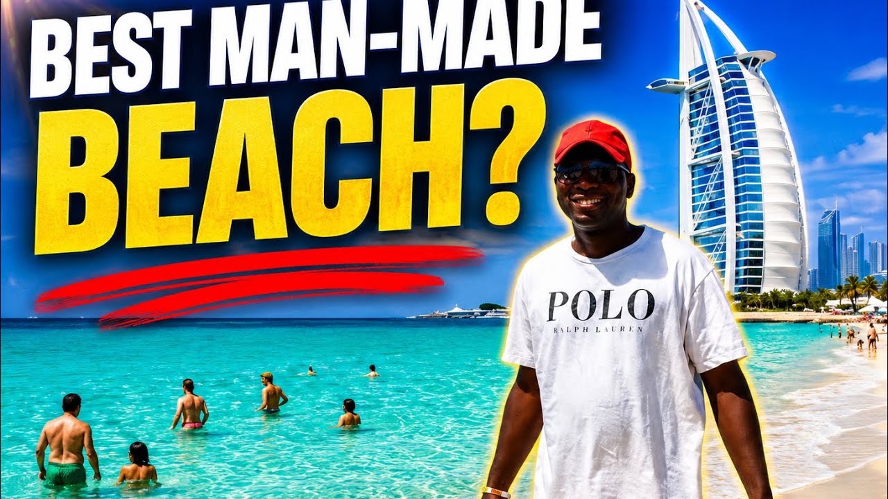 Exploring Jumeirah Beach Dubai 🇦🇪 | Is This the World’s Best Man-Made Beach?