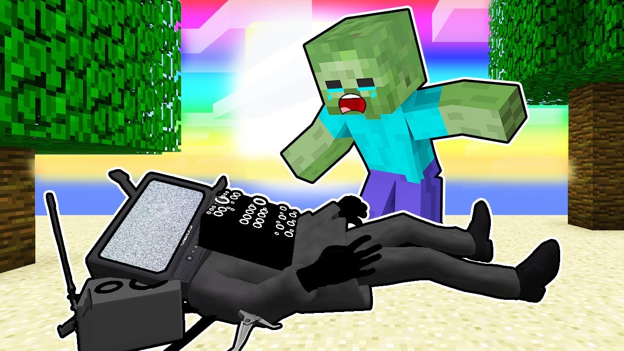TİTAN TV MAN İLE TATİLE GİTTİK 🏝️ AZ KALSIN ÖLÜYODU 🥵 - Minecraft