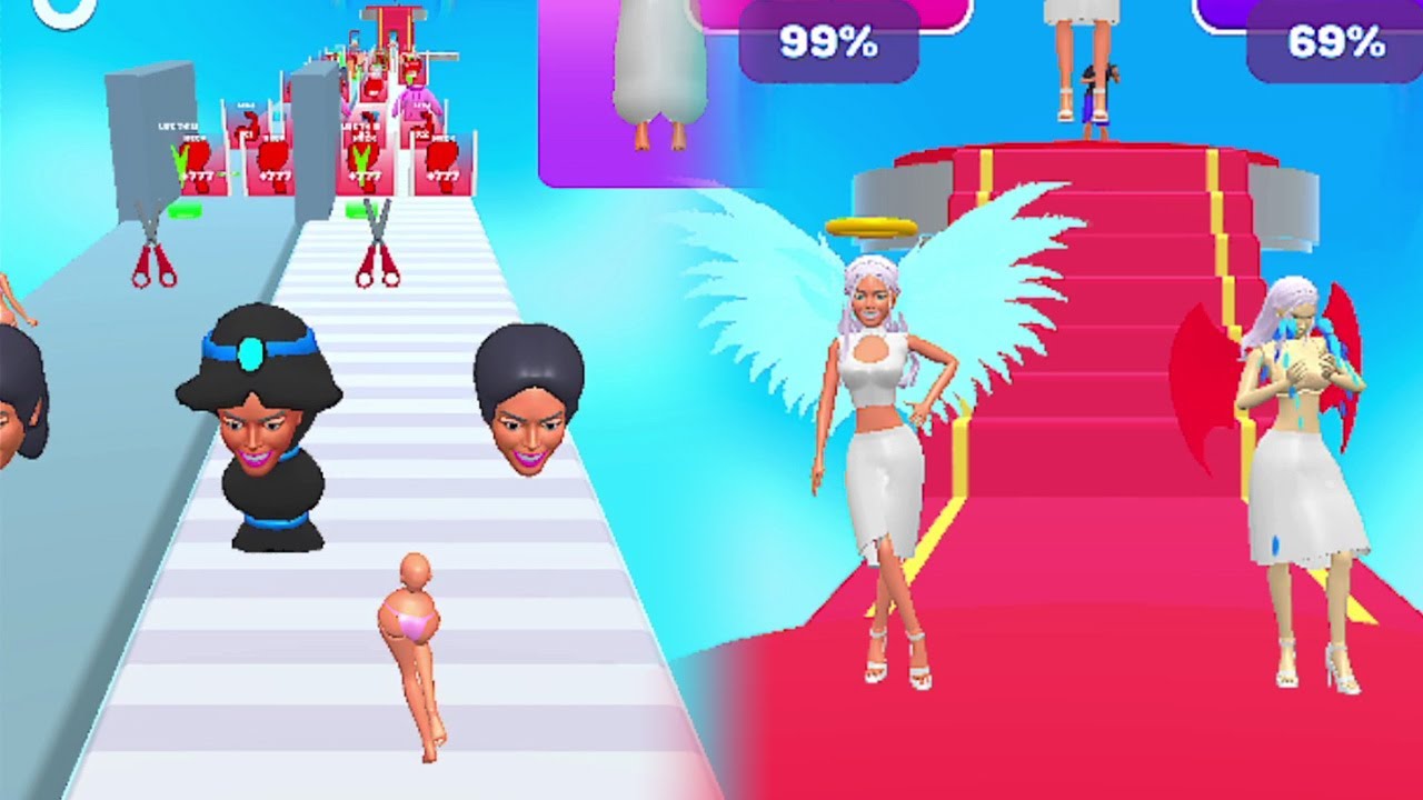 Build a Doll Queen Run All Levels Up Full Satisfying Asmr Android gameplay