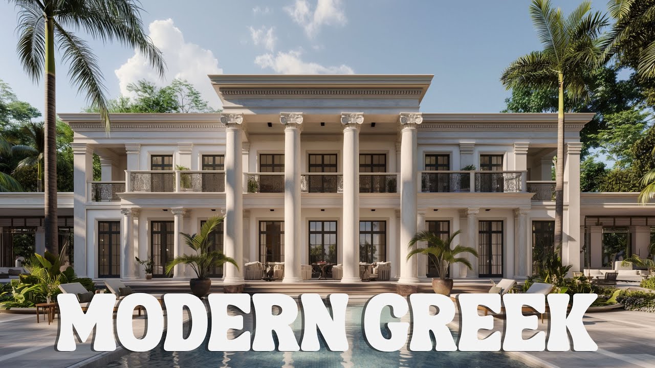Greek Architecture Awakens: From Classical to Modern Minimalism