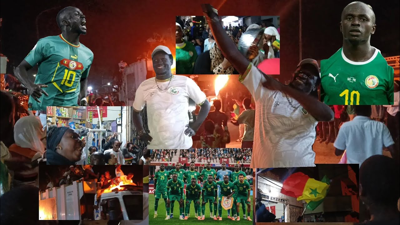 😱🇸🇳Ambiance des sénégalais ça chauffe. bain de foule dans les rues de Dakar, keur massar. malika....