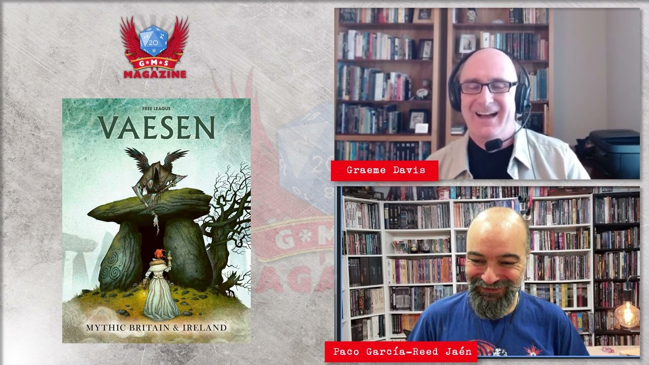 Podcast Interview with Graeme Davis. Mythic Britain &  Ireland from @FreeLeaguePublishing