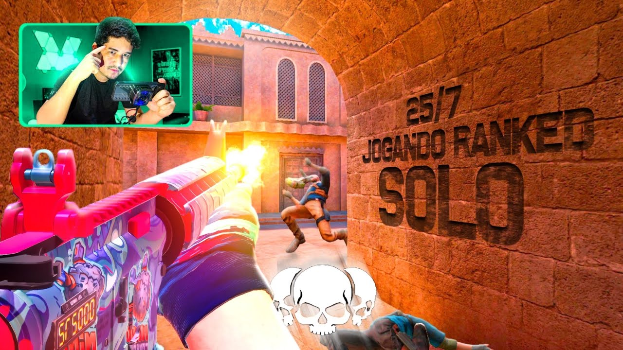 TIVE QUE USAR TODA A MINHA EXPERIÊNCIA NESSA PLAY | ROG PHONE 6 165 FPS - STANDOFF 2